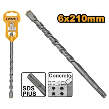 Ingco SDS+ burgija za beton 6x210mm DBH1210603 Ingco SDS+ burgija za beton 6x210mm DBH1210603