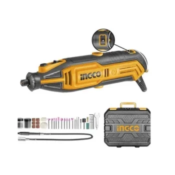 Ingco čeona brusilica 130 W + 109 kom dodataka MG13328 Ingco čeona brusilica 130 W + 109 kom dodataka MG13328