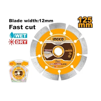 Ingco dijamantski rezni disk 125mm DMD011251 Ingco dijamantski rezni disk 125mm DMD011251