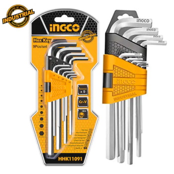 Ingco imbus ključevi u setu Industrial 1.5-10mm HHK11091 Ingco imbus ključevi u setu Industrial 1.5-10mm HHK11091