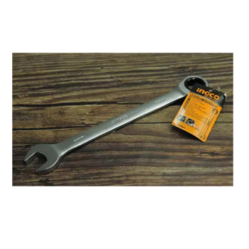 Ingco okasto viljuškasti ključ sa račnom zglobni 10mm Industrial HCSPAR101-2