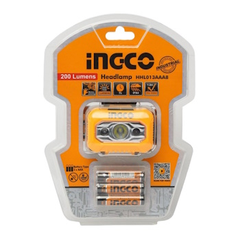 Ingco lampa radna naglavna 200lm HHL013AAA8 Ingco lampa radna naglavna 200lm HHL013AAA8