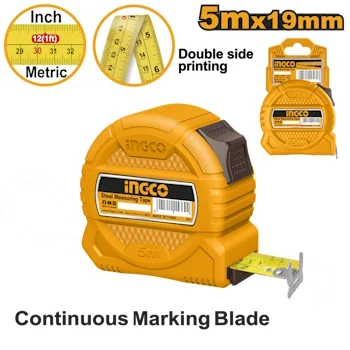 Ingco metar 5mx19mm HSMT39519 Ingco metar 5mx19mm HSMT39519