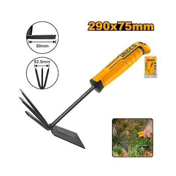 Ingco mini baštenske grabulje i motika HGT979K-1