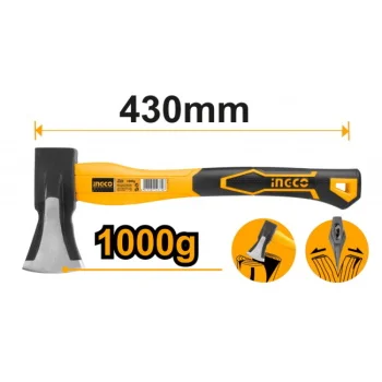 Ingco sekira kovana 1000g HAX03010008 Ingco sekira kovana 1000g HAX03010008