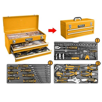 Ingco set 97 alata u metalnoj kutiji HTCS220971 Ingco set 97 alata u metalnoj kutiji HTCS220971