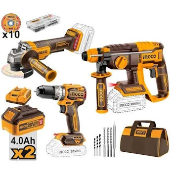 Ingco set aku alata 20V COSLI240202 Ingco set aku alata 20V COSLI240202