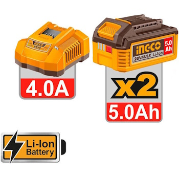 Ingco set aku alata 3/1 COSLI250693E-4