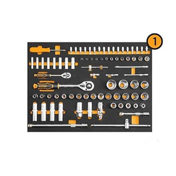 Ingco set 162 alata u metalnim kolicima HTCS271621-2