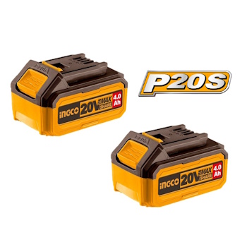 Ingco set baterija 4Ah+4Ah 20V COSLI240312E Ingco set baterija 4Ah+4Ah 20V COSLI240312E