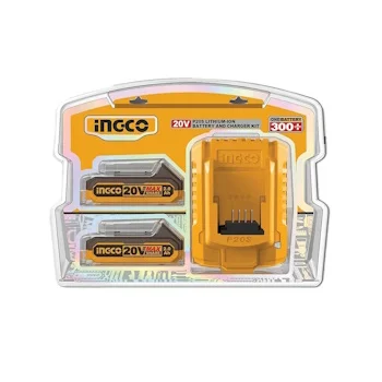 Ingco set baterija i punjača 20V FBCPK1222E-2
