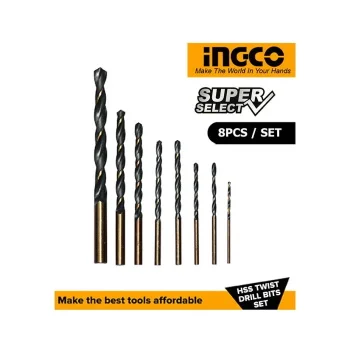 Ingco set burgija za metal HSS 8/1 AKDB0801  Ingco set burgija za metal HSS 8/1 AKDB0801