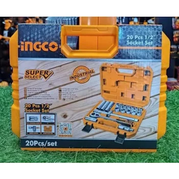 Ingco set gedora 1/2” 20/1 HKTS12201-4