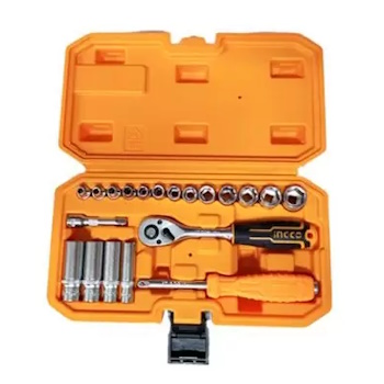 Ingco set gedora 1/4” 20/1 HKTS14201 Ingco set gedora 1/4” 20/1 HKTS14201