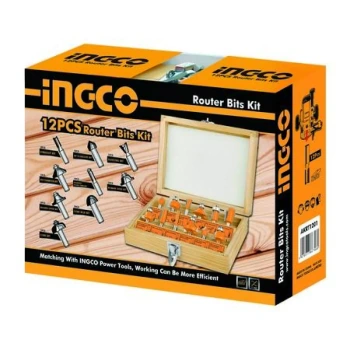 Ingco set glodala 6mm 12kom AKRT1201-2