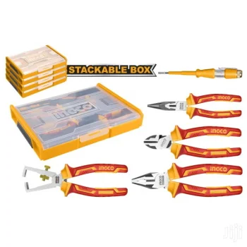 Ingco set izolovanih ručnih alata 5/1 HKTV01P051  Ingco set izolovanih ručnih alata 5/1 HKTV01P051