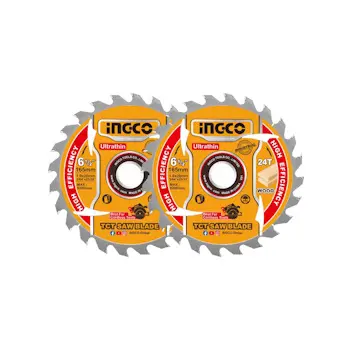 Ingco set TCT listova testere za drvo 165mm 2/1 TSB1653-1