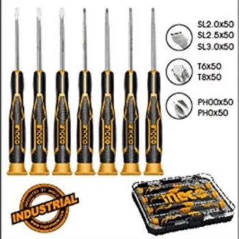 Ingco set šrafcigera preciznih Industrial 7/1 HKSD0718 Ingco set šrafcigera preciznih Industrial 7/1 HKSD0718