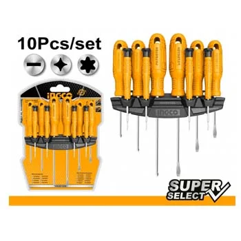 Ingco set odvijača 10/1 HKSD1058 Ingco set odvijača 10/1 HKSD1058