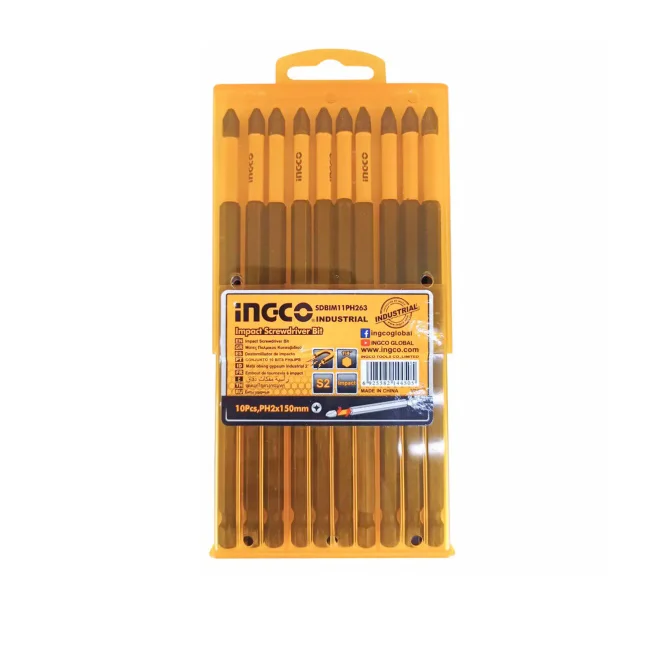 Ingco set bitova udarni odvijački 10/1 SDBIM11PH263 Ingco set bitova udarni odvijački 10/1 SDBIM11PH263