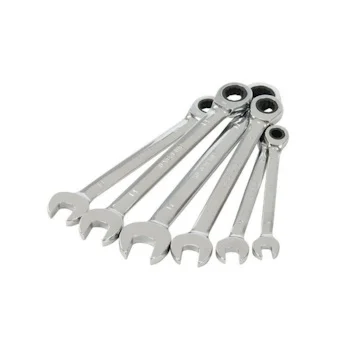 Ingco set viljuškastih ključeva sa račnom 6/1 HKSPAR1062 Ingco set viljuškastih ključeva sa račnom 6/1 HKSPAR1062