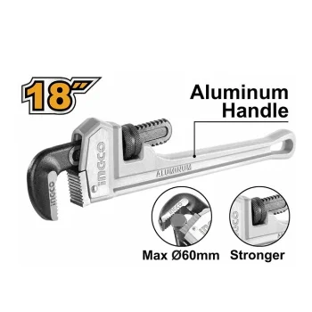 Ingco ključ za cevi aluminijumski 450mm HALPW0118  Ingco ključ za cevi aluminijumski 450mm HALPW0118