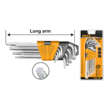 Ingco Torx imbus ključevi u setu T10-T50 HHK13091 Ingco Torx imbus ključevi u setu T10-T50 HHK13091