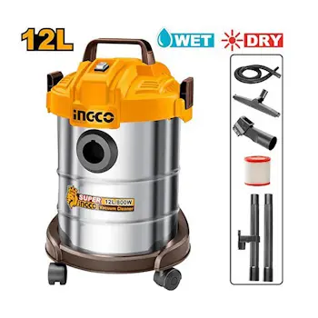 Ingco usisivač za suvo i mokro usisavanje 12l VC14122