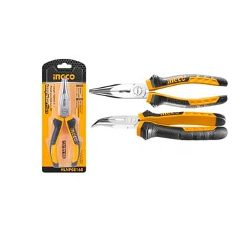 Ingco zakrivljena špicasta klešta 160mm HBNP08168 Ingco zakrivljena špicasta klešta 160mm HBNP08168