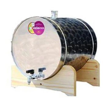 Inox bačva 35 L - horizontalna za rakiju 037695 Inox bačva 35 L - horizontalna za rakiju 037695