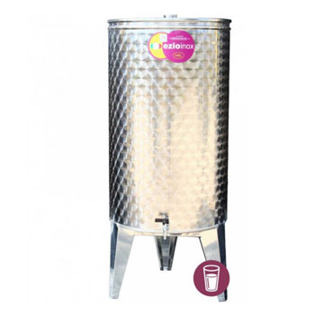Inox bačva za rakiju sa slavinom 145 L 038350 Inox bačva za rakiju sa slavinom 145 L 038350