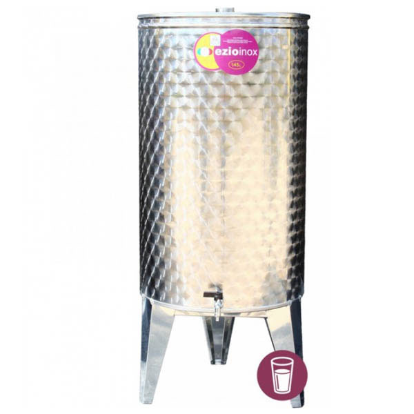 Inox bačva za rakiju sa slavinom 145 L 038350 Inox bačva za rakiju sa slavinom 145 L 038350