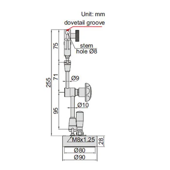 Insize držač mernog sata sa vakumom 6217-B	-1