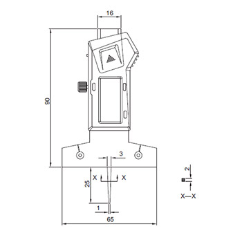 Insize digitalni dubinomer IN1145-25A Insize digitalni dubinomer IN1145-25A