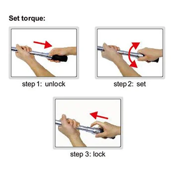 Insize moment ključ 3/8