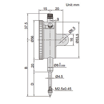 Insize merni sat - komparater IN2310-30FA-1