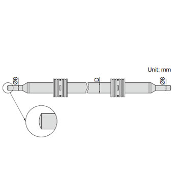 Insize kontrolnik za mikrometre 400mm 6310-400 Insize kontrolnik za mikrometre 400mm 6310-400