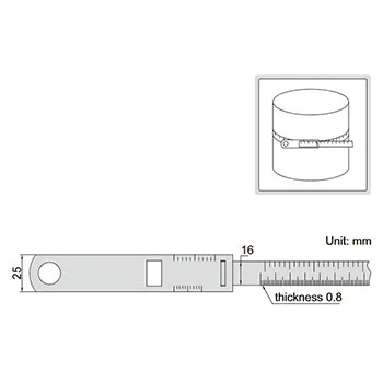 Insize lenjir obuhvatni 2190-3460mm IN7114-3460 Insize lenjir obuhvatni 2190-3460mm IN7114-3460