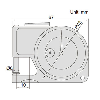 Insize merač debljine sa satom IN2363-10 Insize merač debljine sa satom IN2363-10