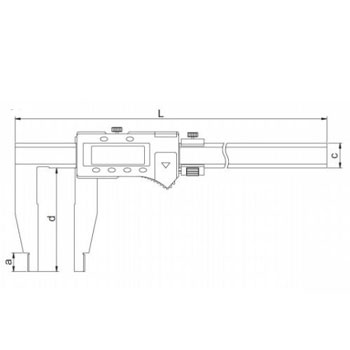 Insize digitalno pomično merilo 500mm IN1106-501 Insize digitalno pomično merilo 500mm IN1106-501