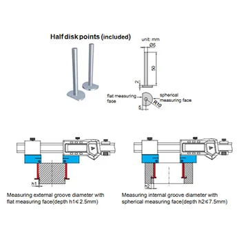 Insize univerzalno digitalno pomično merilo 600mm IN1125-600 Insize univerzalno digitalno pomično merilo 600mm IN1125-600