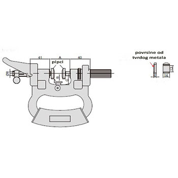 Insize pasometar IN2186-25-1