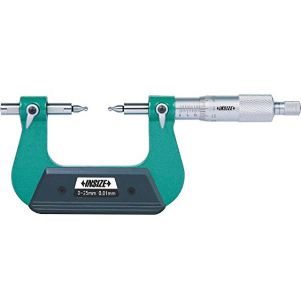 Insize mikrometar za zupčanike 0-25mm 3291-25 Insize mikrometar za zupčanike 0-25mm 3291-25