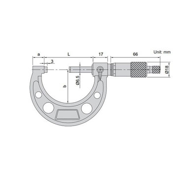 Insize mikrometar precizni za spoljno merenje 0-25mm 3210-25A Insize mikrometar precizni za spoljno merenje 0-25mm 3210-25A
