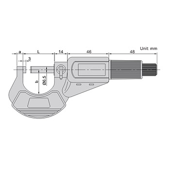 Insize mikrometar digitalni 50-75mm IN3109-75A-1