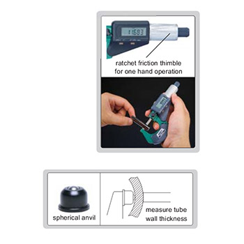 Insize mikrometar digitalni 50-75mm IN3109-75A Insize mikrometar digitalni 50-75mm IN3109-75A