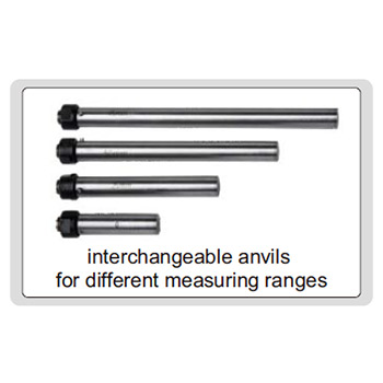 Insize mikrometar sa izmenljivim nastavcima 0-100mm IN3206-100A-2