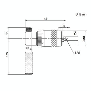Insize mikrometar štapni za unutrašnje merenje 25-50mm IN3221-50-1