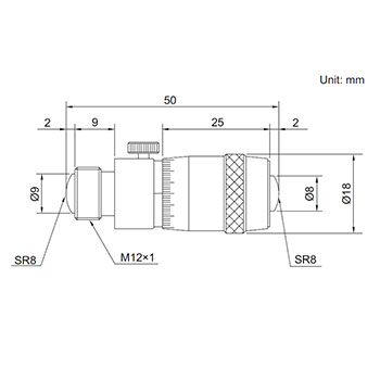Insize mikrometar štapni za unutrašnje merenje 50-600mm IN3222-600 Insize mikrometar štapni za unutrašnje merenje 50-600mm IN3222-600
