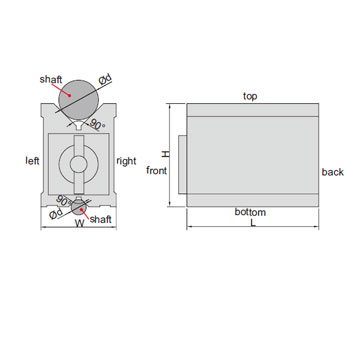 Insize prizma magnetna 80x70x95 mm 6801-1201-1